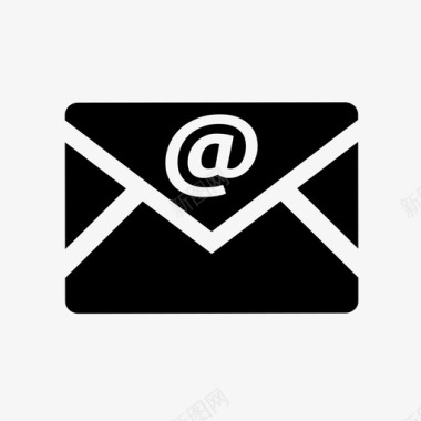 电子邮件通信互联网图标图标