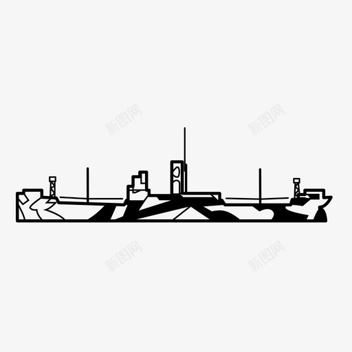 炫目伪装艺术图标svg_新图网 https://ixintu.com 一战 图案 海军蓝 炫目 炫目伪装 航海 舰船 艺术 设计