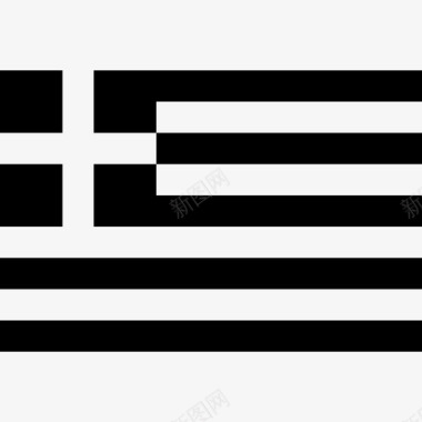 希腊国旗国家旗帜图标图标