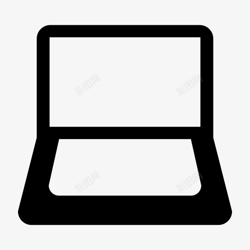 笔记本电脑电脑电子移动便携式图标svg_新图网 https://ixintu.com 便携式 屏幕 技术 电子 电脑 移动 笔记本电脑
