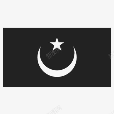 毛里塔尼亚国旗非洲国家图标图标