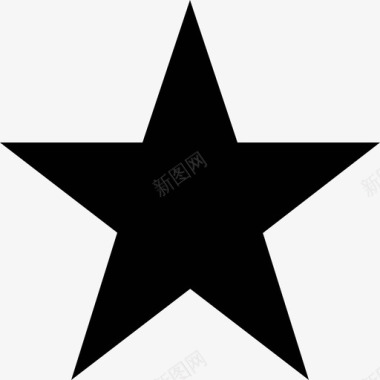 明星注意奖品旗帜获奖者图标图标