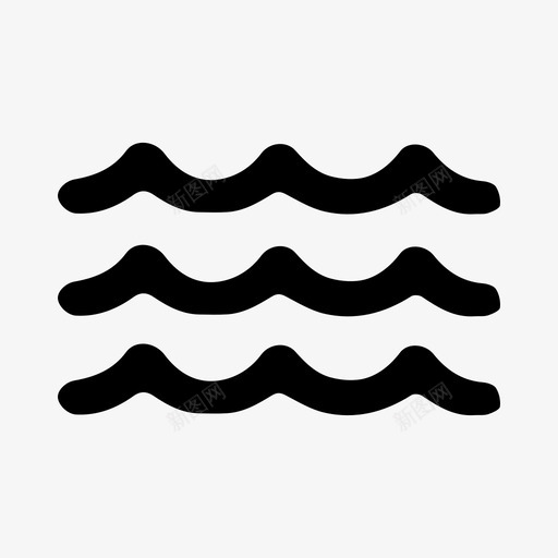 水洪水海洋图标svg_新图网 https://ixintu.com 大海 水 波浪 洪水 海洋 涟漪 游泳