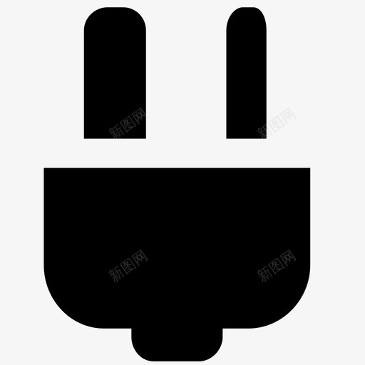 插件电子能源电源图标svg_新图网 https://ixintu.com 插件 电子 电源 能源