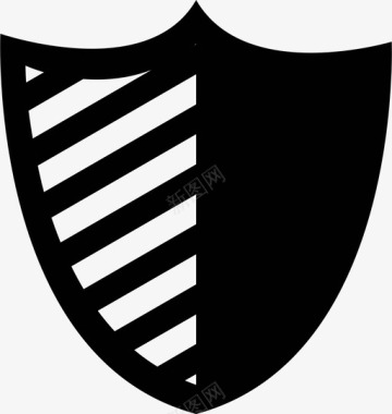 盾盔甲盾徽图标图标