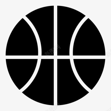 篮球体育团队图标图标