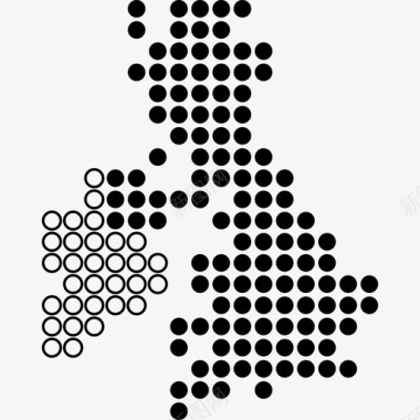 英国苏格兰北爱尔兰图标图标