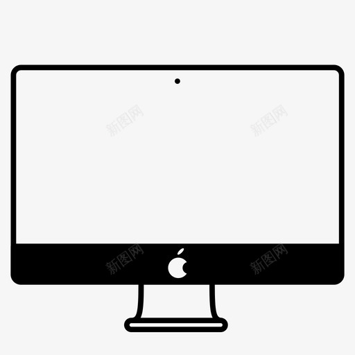 imac苹果电脑图标svg_新图网 https://ixintu.com imac imac27 办公桌 屏幕 工作 显示器 电脑 苹果