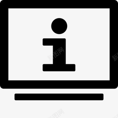 信息计算机数字标牌信息屏信息亭图标图标