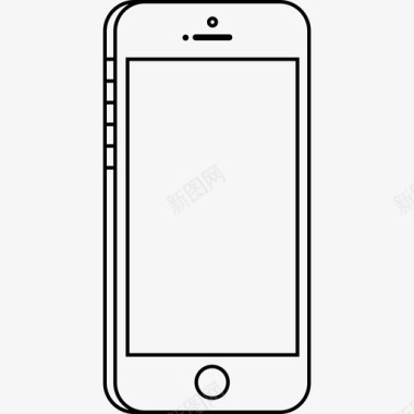 iphone智能手机屏幕图标图标