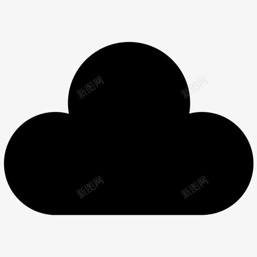 云空气湿度图标svg_新图网 https://ixintu.com 云 天气 天空 湿度 空气