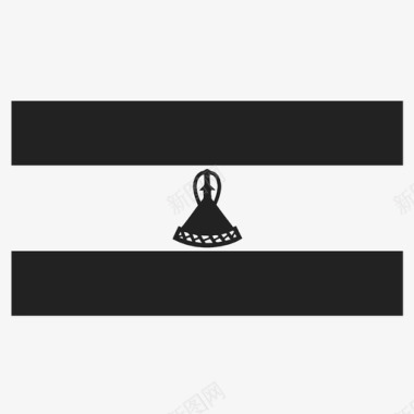 莱索托旗国家民族图标图标