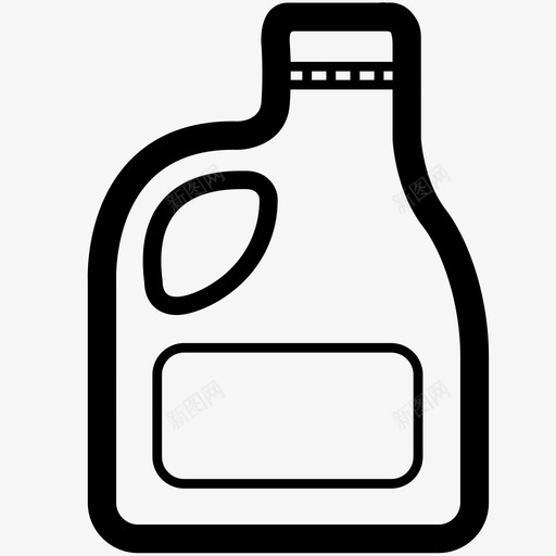 洗涤剂瓶子清洁剂图标svg_新图网 https://ixintu.com 容器 洗涤剂 洗衣粉 液体 清洁剂 瓶子 肥皂
