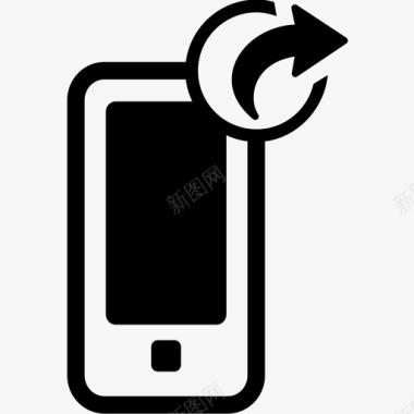 共享iphone移动设备图标图标