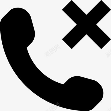 电话电话受限不允许图标图标