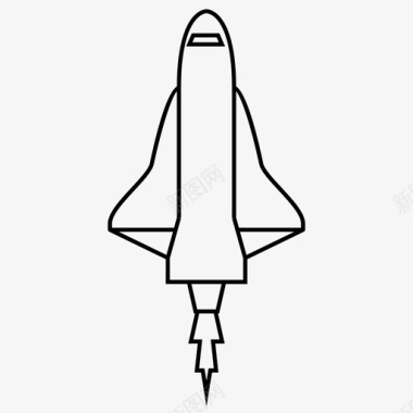 航天飞机发射美国宇航局图标图标