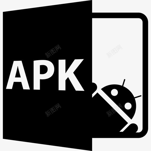 APK开放文件格式界面文件格式样式图标svg_新图网 https://ixintu.com APK开放文件格式 文件格式样式 界面