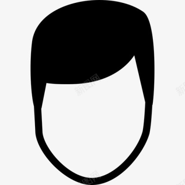 人男人头头发前面图标图标