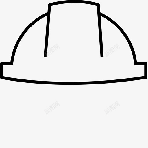 安全帽结构头套图标svg_新图网 https://ixintu.com 头套 安全帽 结构 防护