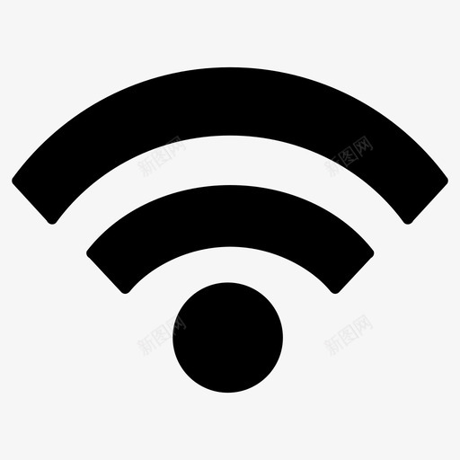 wifirss技术图标svg_新图网 https://ixintu.com rss wifi 技术 无线