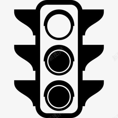 红绿灯道路安全图标图标