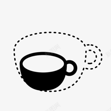 咖啡饮料黑咖啡图标图标