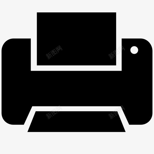 打印机复印件电子设备图标svg_新图网 https://ixintu.com 传真 办公室 墨水 复印件 打印机 扫描 电子设备