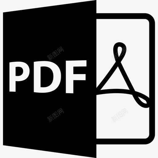 Pdf文件格式符号界面文件格式样式图标svg_新图网 https://ixintu.com Pdf文件格式符号 文件格式样式 界面