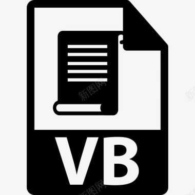 VB文件符号界面文件格式图标图标