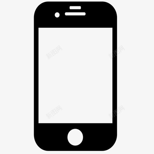 iphone苹果手机通讯智能手机图标svg_新图网 https://ixintu.com iphone 手机 智能手机 科技 苹果 通讯