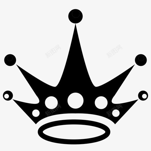 皇冠荣誉冠国王图标svg_新图网 https://ixintu.com 国王 王后 王国 皇冠 皇室 荣誉冠