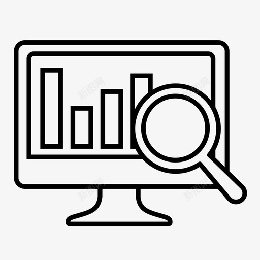 审计计算机监视器图标svg_新图网 https://ixintu.com 审计 搜索 监视器 计算机