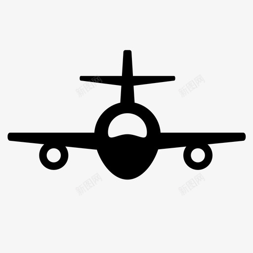 飞机着陆喷气式飞机图标svg_新图网 https://ixintu.com 到达 前部 喷气式飞机 旅行 机场 着陆 起飞 飞机 飞行