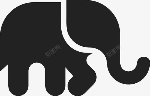 大象动物哺乳动物共和国动物园图标svg_新图网 https://ixintu.com 共和国 动物 动物园 哺乳动物 大象