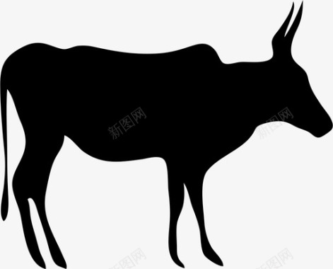 牲畜动物牛图标图标