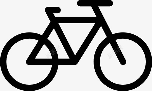 自行车运动踏板交通工具轮子图标图标