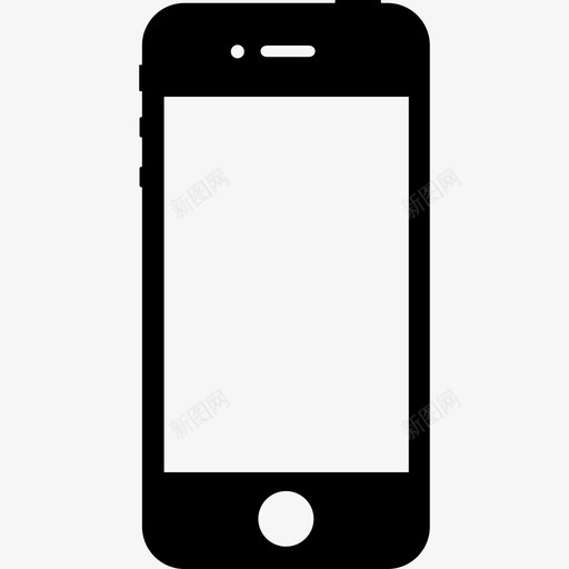iphone手机iphone 4图标svg_新图网 https://ixintu.com iphone iphone 4 iphone 4s 手机 智能手机