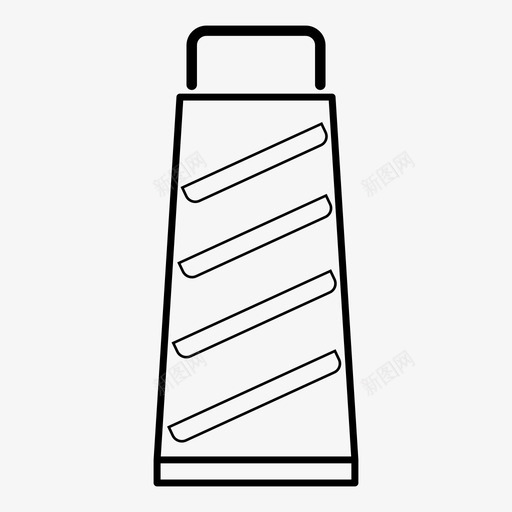 磨碎机奶酪厨师图标svg_新图网 https://ixintu.com 厨师 厨房 奶酪 格栅 磨碎机 食物