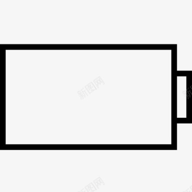 电池电池空电池电池寿命图标图标