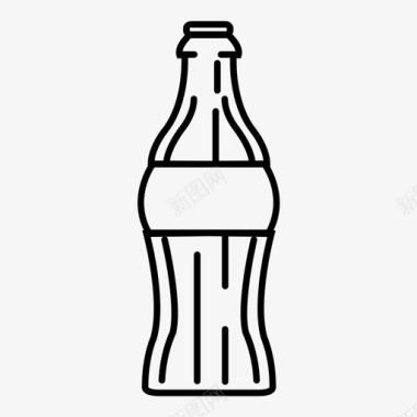 汽水瓶饮料可乐图标图标