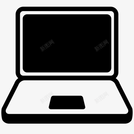 笔记本电脑苹果电脑键盘便携式图标svg_新图网 https://ixintu.com 便携式 屏幕 技术 电脑 笔记本电脑 苹果 键盘