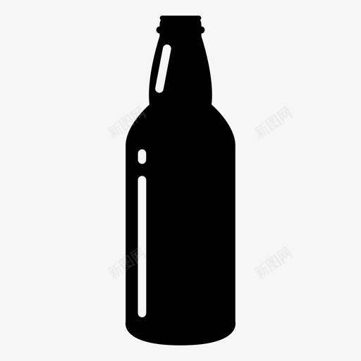 瓶饮料瓶装啤酒图标svg_新图网 https://ixintu.com 产品 回收 玻璃瓶 瓶 瓶装啤酒 饮料