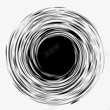 漩涡黑洞太阳图标图标