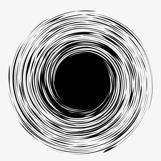 漩涡黑洞太阳图标svg_新图网 https://ixintu.com 太阳 漩涡 黑洞