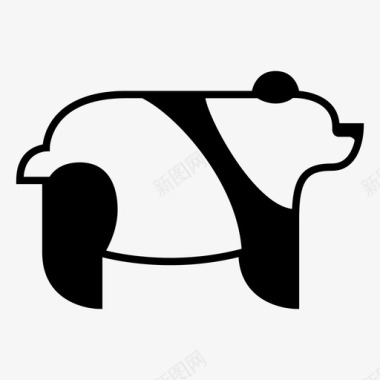 熊猫大熊猫图标图标