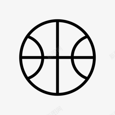 篮球田径球类图标图标
