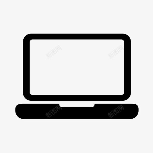 笔记本电脑键盘电脑macbook图标svg_新图网 https://ixintu.com macbook pc 上网本 屏幕 工作 笔记本 笔记本电脑 键盘电脑