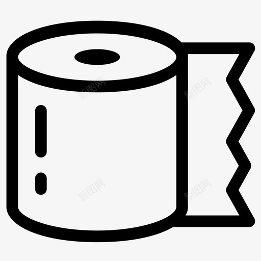 卫生纸厕所大便图标svg_新图网 https://ixintu.com 便便 卫生纸 卷 厕所 大便 擦拭 洞 浴室 清洁