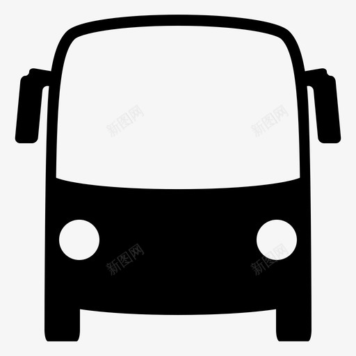 公共汽车公路运输车辆图标svg_新图网 https://ixintu.com 公共汽车 公路 车辆 运输