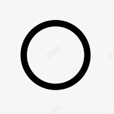 太阳圆圈晴朗图标图标